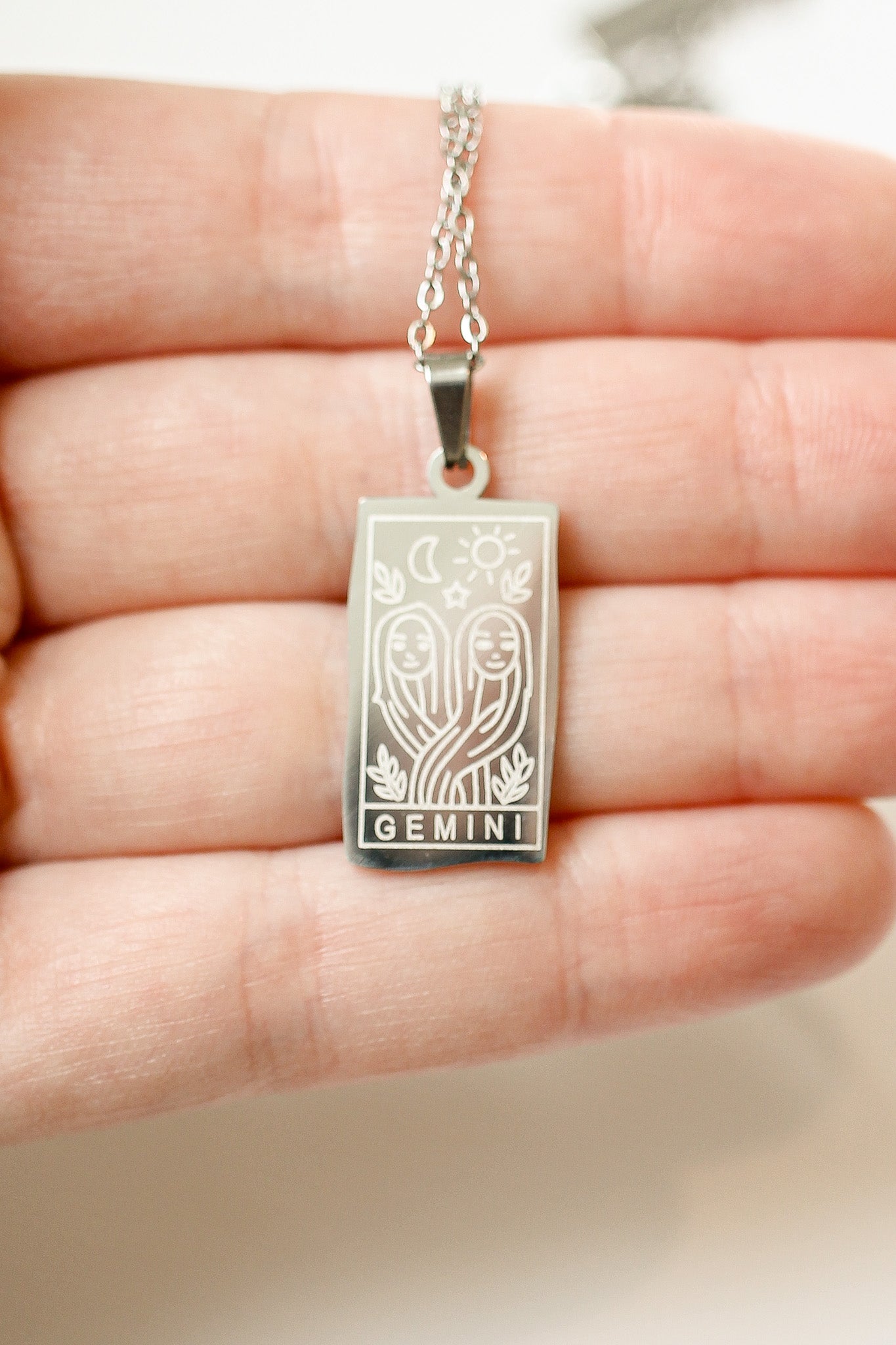 Zodiac Pendant Necklace