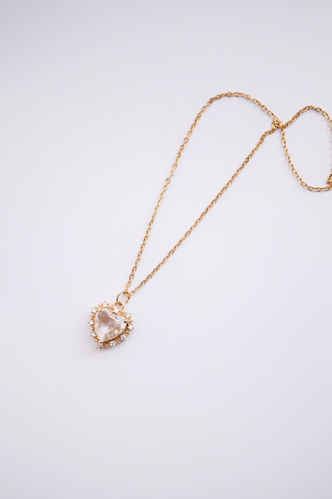 Valentina Necklace in Clear