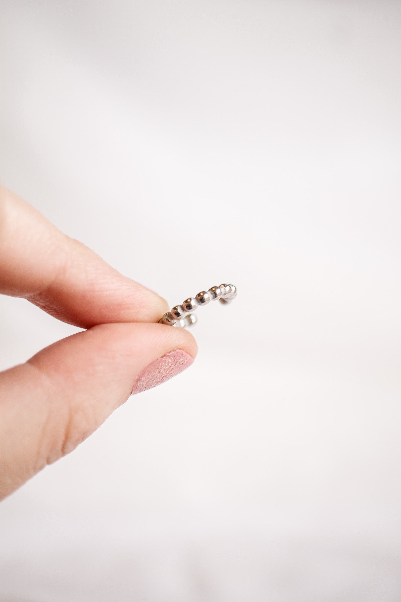 Ava Cuff Earring in Silver