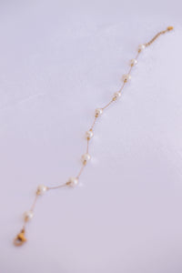Aphrodite Anklet in Freshwater Pearl