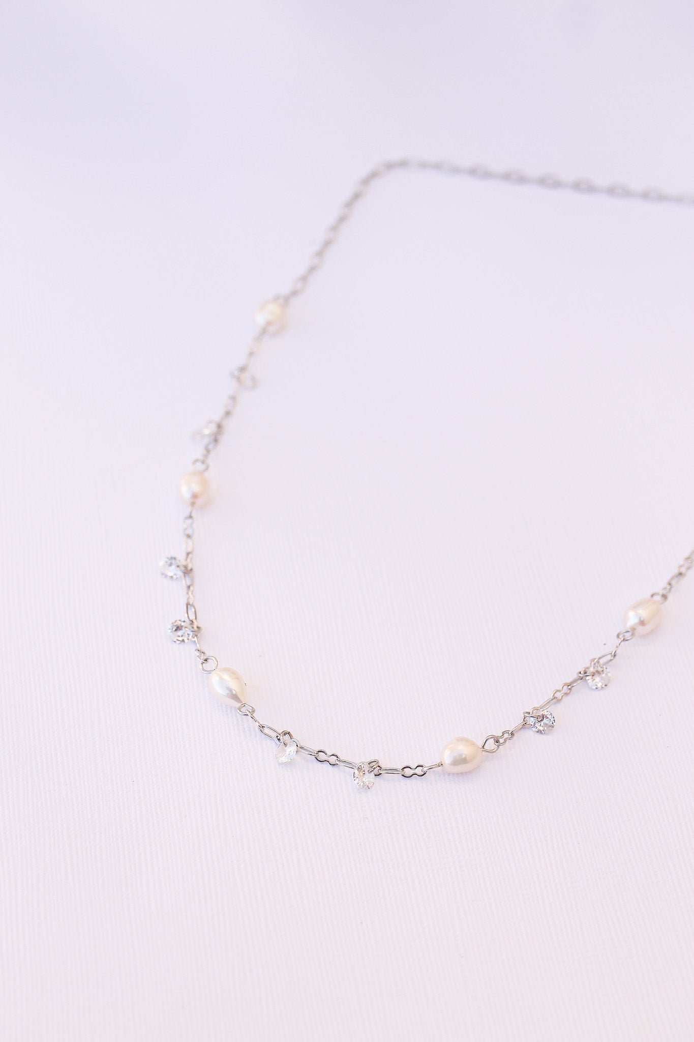 Andrielle Necklace in Silver