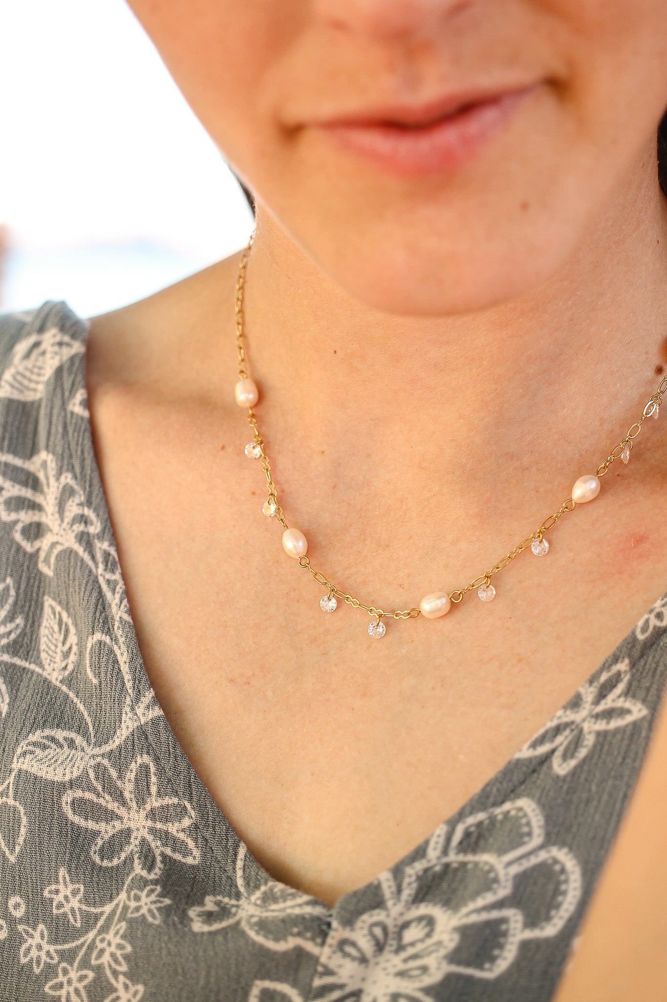 Andrielle Necklace in Gold