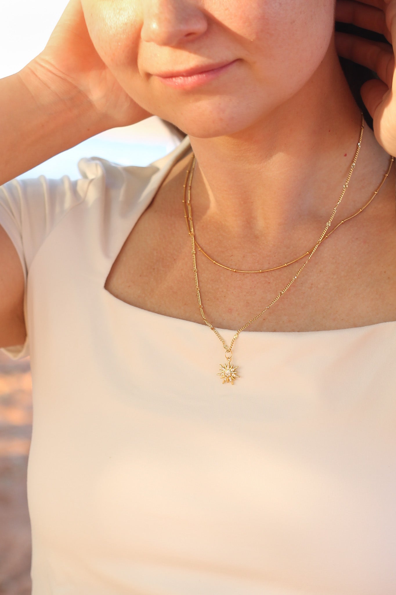 Maddie Necklace in Gold