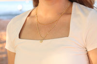 Reya Necklace in Gold Fill