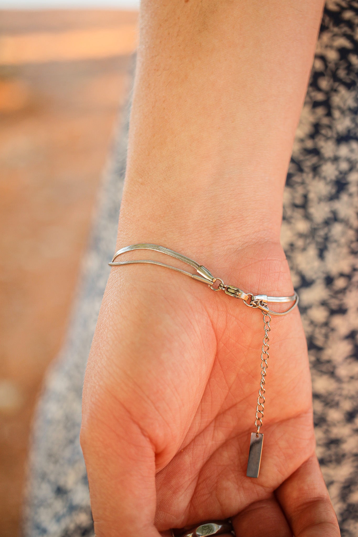 Back Bay Bracelet in Silver