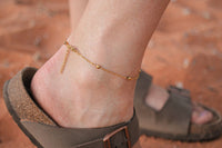 Megara Anklet in Gold