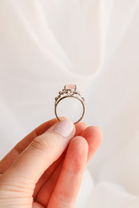 Seraphina Ring in Silver Rose Quartz