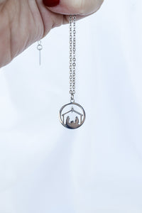 Nativity Necklace in Silver