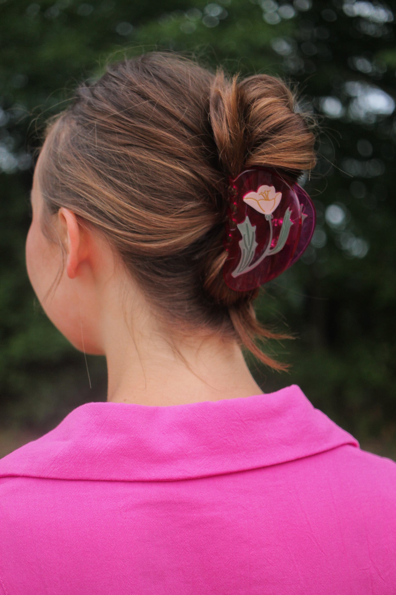 Petunia Claw in Fucshia