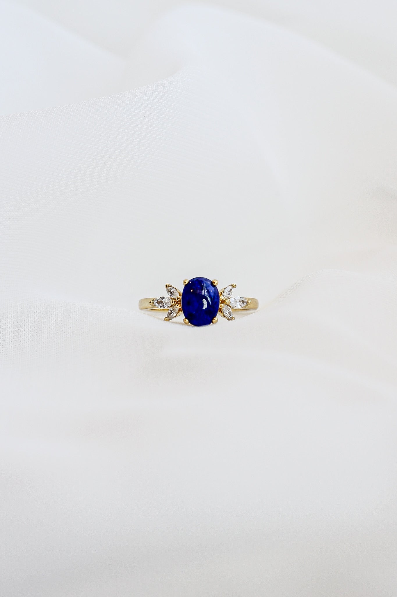 Blythe Ring in Lapis