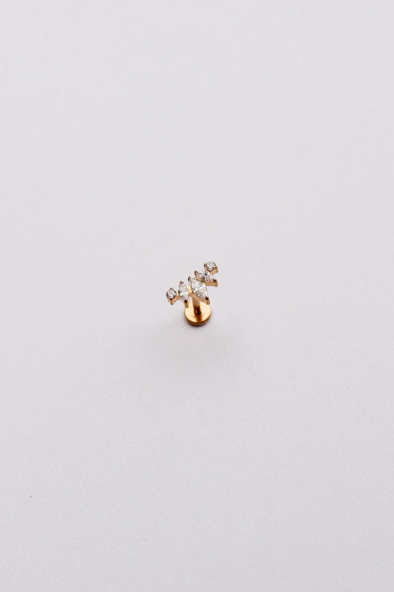 Tiara Flat Back Stud