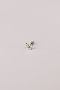 Crystal Butterfly Flat Back Stud