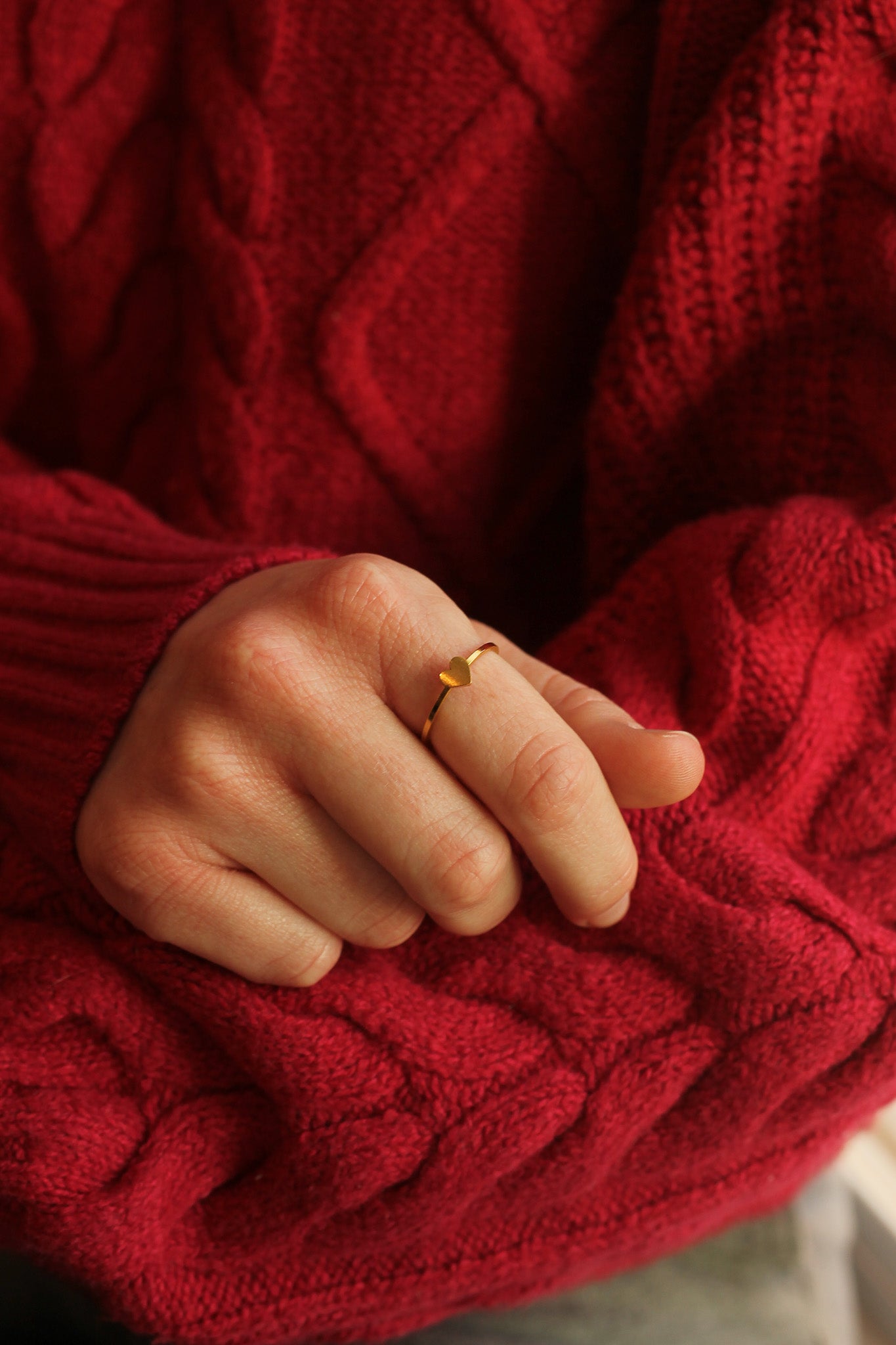 Dainty Heart Ring