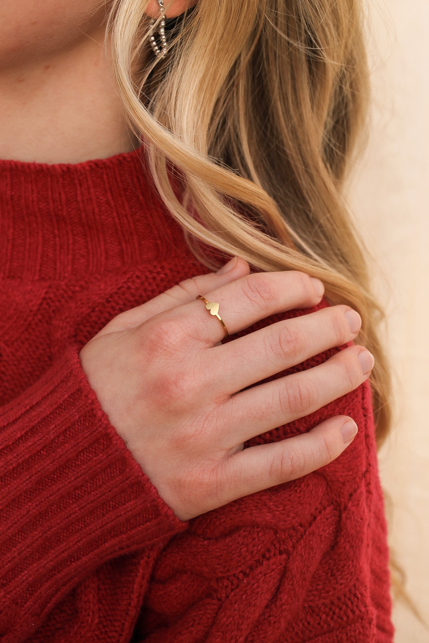 Dainty Heart Ring